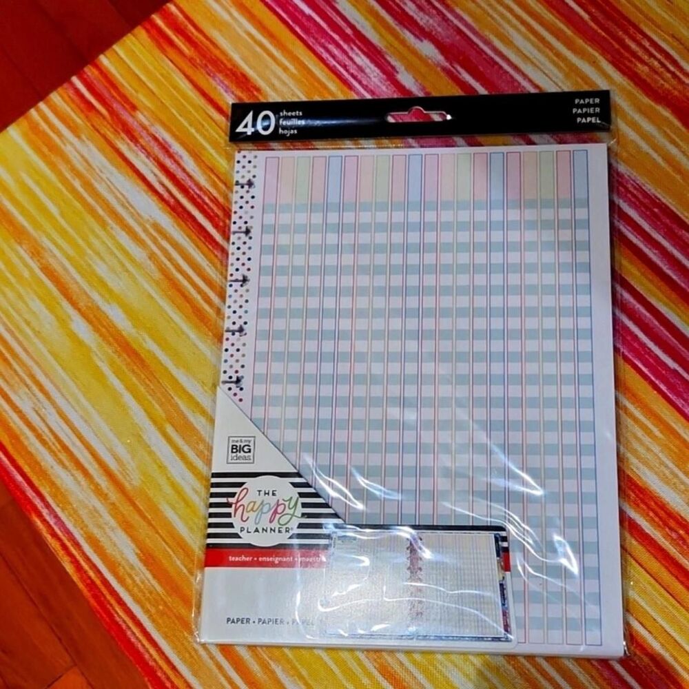 The happy planner record tracker